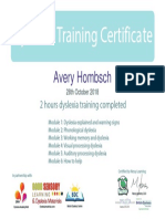 nessy learning - dyslexia training certificate