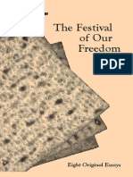 The Festival of Our Freedom: A Passover Reader