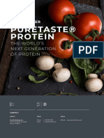 Puretaste® Protein: The World S Next Generation of Protein