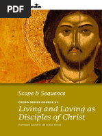 Living and Loving As Disciples of Christ: Scope & Sequence