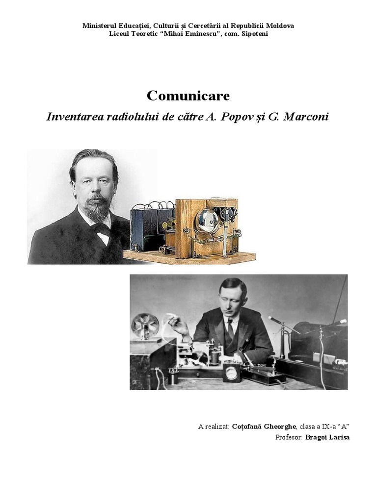 Inventarea Radioului | PDF