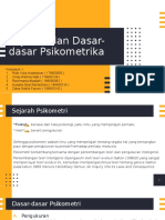 Dasar-Dasar Psikometri