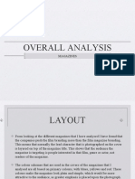 Overall Analysis - Magazines