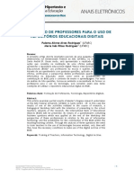 A Formação de Professores para o Uso de Repositórios Educacionais Digitais PDF