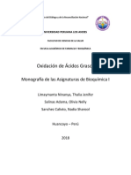 Bioquimica I Oxidaxion