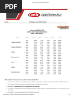 Costos de Construcción CMIC 2024-2025 | PDF | Ingeniería
