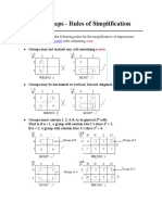 Karnaugh Maps - Rules of Simplification: Grouping Ones