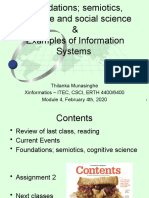Thilanka Munasinghe Xinformatics - ITEC, CSCI, ERTH 4400/6400 Module 4, February 4th, 2020