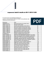 61 Patentes Cerâmicas Date Range