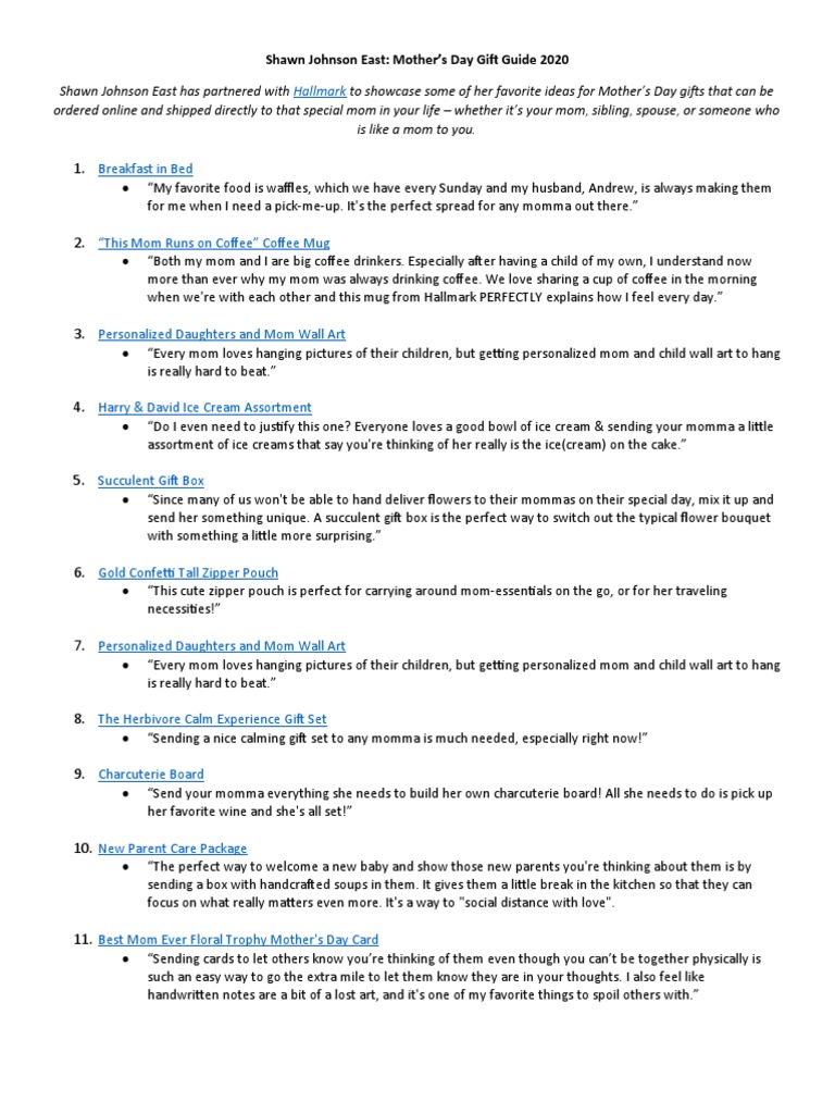Shawn Johnson East Mother's Day Gift Guide 2020 PDF(02)