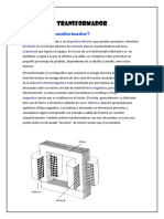 Carpeta Trabajo de Transformadores PDF