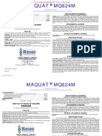 Maquat MQ624M: Danger