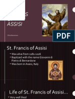 Saint Francis Powerpoint