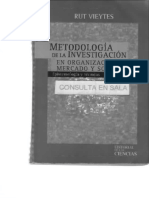 Vieytes Metodologia de La Investigacion en Organizaciones Mercado y Sociedad PDF