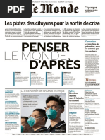 Le Monde - 13/04/2020 | PDF | France | Risque