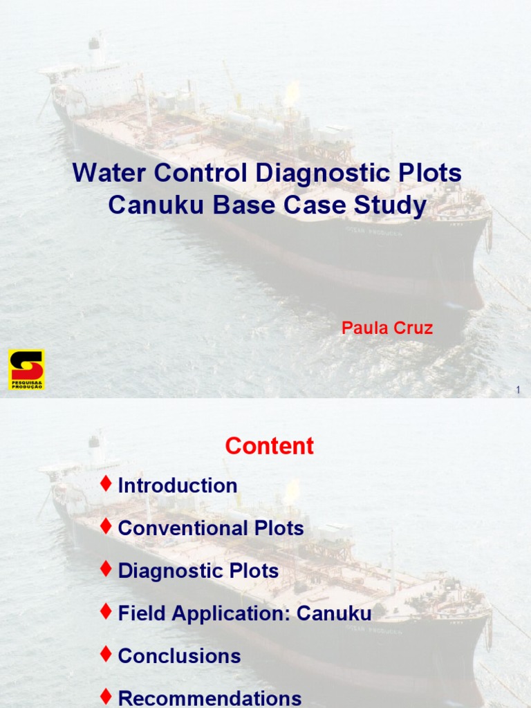 Water Control Diagnostic Plots Canuku Base Case Study: Paula Cruz | PDF ...