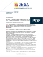Ley Artesano PDF