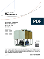 Installation Operation Maintenance: Air-Cooled Condenser Scroll Compressor 20 To 150 TR