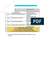 Jadual Aktikvti Bulan Sabit Merah Malaysia 2020