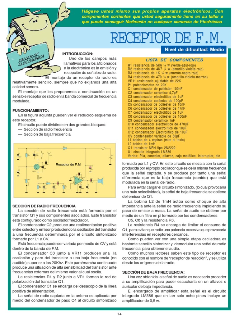 Taller 271 PDF | PDF | Transistor | Modulación de frecuencia