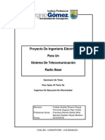 Ingeniería Eléctrica para Un Sistema de Telecomunicación Radio Base-1