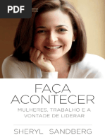 Faca Acontecer - Sheryl Sandberg PDF | PDF | Mulher | Brasil