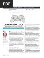 Gamecontroller - JS: Alvaro Montoro On His Library For Putting
