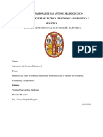 Medición del Factor de Potencia en Circuitos Monofásicos RL, RC y RLC