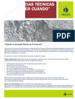 Qué Hacer Cuando Se Presente Fisuras en El Concreto PDF