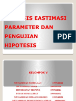 Analisis Eastimasi Parameter Dan Pengujian Hipotesis