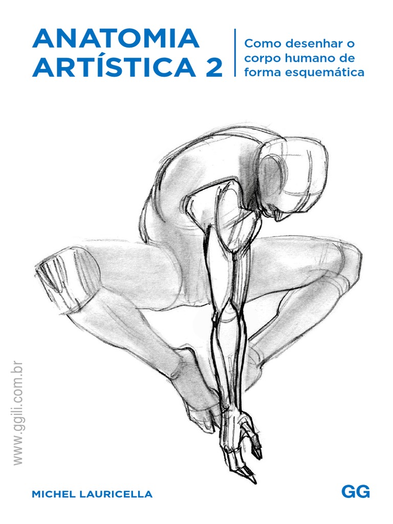ANATOMIA ARTÍSTICA 2. Como Desenhar o Corpo Humano de Forma Esquemática  MICHEL LAURICELLA. | PDF | Rosto | Crânio, image size:768x1024