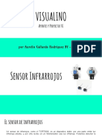 Apuntes y Proyectos Visualino VI Sensor de Infrarrojos y Siguelineas