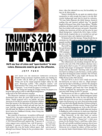 TRUMP'S 2020: Immigration