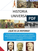 Clase 1 - HISTORIA UNIVERSAL