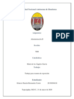 Trabajo para Reposicion de Examen