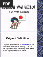 Origami History