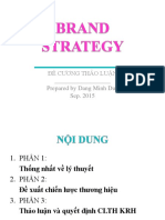 DISCUSSION GUIDE FOR BRAND STRATEGY OF KRH