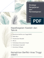 Strategi Pengajaran Dan Pembelajaran (Tutoriol Puan Liza)