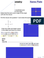Name Plate Directions Mastercam X