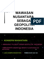 Pertemuan 9. WAWASAN NUSANTARA