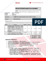 Presupuesto - Piso Tecnico - PTP2019 000175 V19 0001 PDF