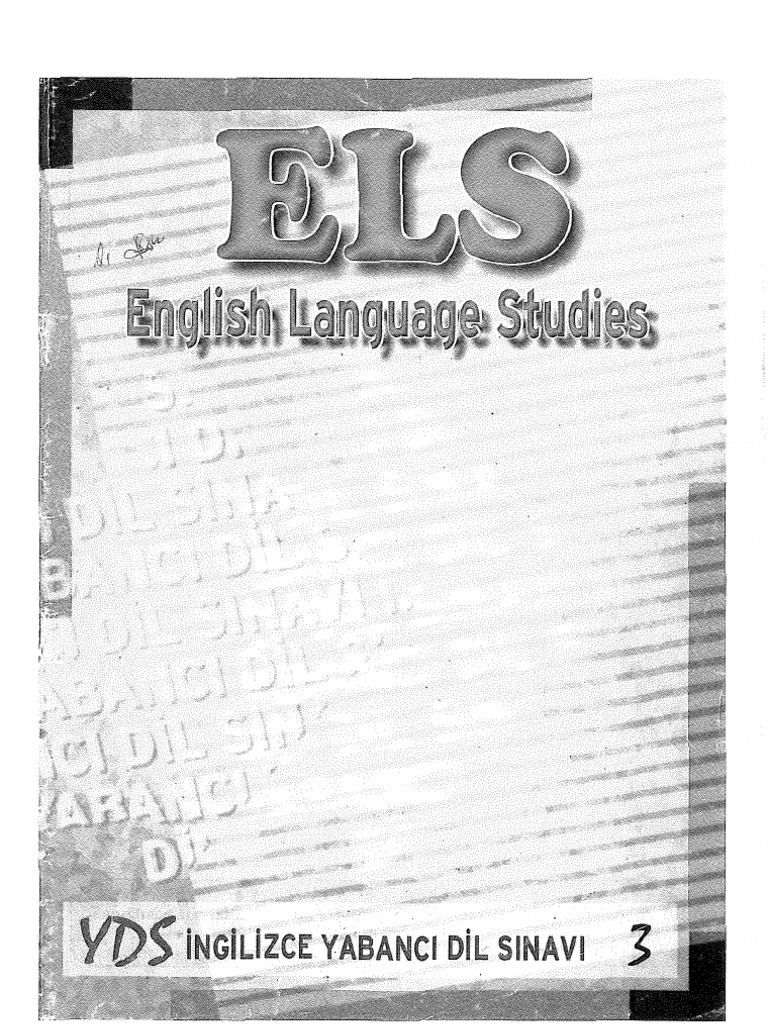 Els 3 | PDF | Language Arts & Discipline | Foreign Language Studies