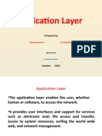 Application Layer: Prepared by