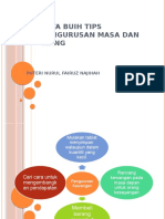 Peta Buih Tips Pengurusan Masa Dan Wang