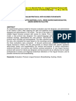 Lingual Frenulum Protocol With Scores For Infants IJOM 2012