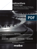 Mabe EME7682CFZX0 Range PDF