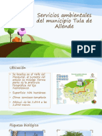 Servicios ambientales del municipio Tula de Allende