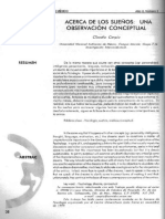 Acerca de Los Sueños - Una Observacion Conceptual PDF