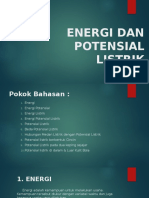 Materi Energi & Potensial Listrik