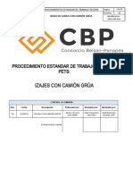 PTS-CBP-007-Izaje de Cargas Con Camión Grúa